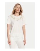 Rinascimento Tricou dama - Alb - Viscoza/Elastan