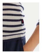 Robe Di Kappa Pulover Dama - lana - alb/bleumarin