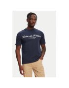 Robe Di Kappa Tricou barbati 61151CW - Bumbac - Bleumarin - Bleumarin