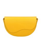 Roberta Rossi Geanta crossbody de piele - Galben