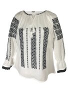 Rody s Forever Bluza tip ie traditionala Dacali - dama - ML09 - Dacali - Alb/Negru titan