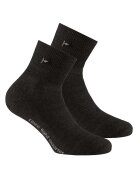 Rohner advanced socks Sosete scurte unisex din amestec de lana pentru trekking - Negru