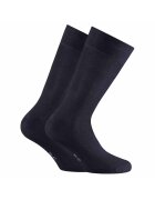 Rohner basic Set de sosete unisex lungi -2 perechi - Bleumarin