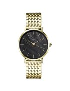 Rosefield Ceas dama - Tip bratara - Metal - 33 mm - Auriu/Negru