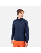 Rossignol Bluza sport MID LAYER STRETCH JKT - cu fermoar - pentru barbati - culoare albastru inchis - Albastru inchis