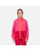 Rossignol Bluza sport Strawpile fleece - cu fermoar - pentru juniori - roz - Roz