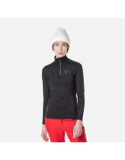 Rossignol Bluza sport W Classique - cu fermoar - pentru femei - negru - Negru
