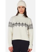 Rossignol Pulover PATTERNED TN SWEATER - pentru femei - culoare alb - Alb