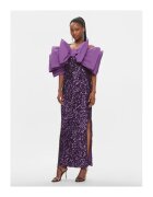 ROTATE Rochie dama - 303546816 - Poliester recliclat - Violet - Violet