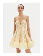 ROTATE Rochie Dama - 304120251 - Poliamida - Galben