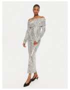 ROTATE Rochie de cocktail argintiu