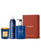 Routine Paris Set Cadou la Routine de Qi - : Spuma de dus 200 ml + Lapte pentru maini si corp 300 ml + Lumanare clasica 165 g