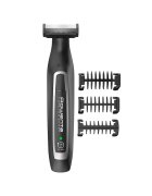Rowenta Aparat hibrid de tuns - conturat si barbierit Forever Sharp TN6010F4 - lavabil - lame din inox cu autoascutire - 3 piepteni - Negru