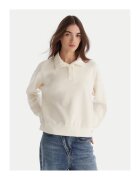 Roxy Bluza dama alb - cu guler
