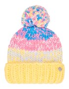 Roxy Caciula tricotata cu model colorblock Teenie - Galben/Roz/Albastru