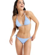 Roxy Costum de baie uni cu sutien triunghiular - Albastru pastel