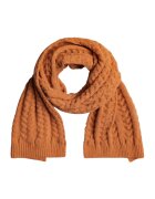 Roxy Esarfa din tricot - Acril - Maro - 194 x 38 -5 cm
