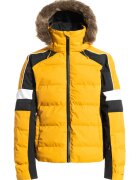 Roxy Geaca cu vatelina - pentru schis Snowblizzard - Alb/Negru/Galben sofran