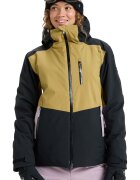 Roxy Jacheta cu gluga pentru ski Stormdash - Negru/Lila/Galben mustar