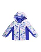 Roxy Jacheta impermeabila cu gluga - pentru schi - Verde/Albastru royal/Roz