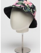 Roxy Palarie de bumbac cu imprimeu floral Tiny Honey - Verde/Negru/Roz pal