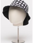 Roxy Palarie reversibila de bumbac Jasmine Paradise - Alb/Negru