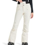 Roxy Pantaloni cu talie inalta pentru ski Rising - Alb