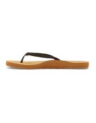 Roxy Papuci flip-flop cu barete impletite Costas - Negru