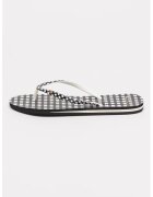 Roxy Papuci flip-flop cu talpa cu imprimeu Portofino - Negru/Alb murdar