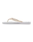 Roxy Papuci flip-flop stralucitori Viva - Auriu