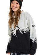 Roxy Pulover din amestec de lana pentru ski Cozy Sound - Negru/Alb murdar