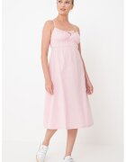 Roxy Rochie midi cu funda Rosie - Roz pastel