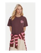 Roxy Tricou dama - Bumbac organic - Mov