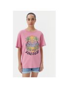 Roxy Tricou dama ERJZT05905-MGQ0 - Bumbac - Roz - Roz