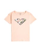 Roxy Tricou de bumbac organic cu imprimeu grafic Day And Night - Piersica