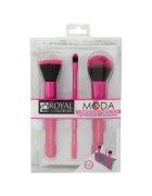 ROYAL AND LANGNICKEL Moda Complexion Perfection Set Pensule 4 piese Roz