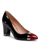 RPolanski Pantofi dama - 207347977 - Negru - Piele lacuita - Negru