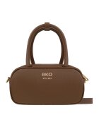 RYLKO Geanta crossbody de piele - Maro