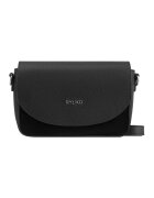 RYLKO Geanta crossbody din piele cu clapa - Negru