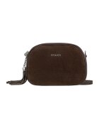 RYLKO Geanta crossbody din piele intoarsa cu canaf decorativ