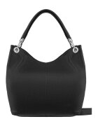 RYLKO Geanta shopper din piele cu barete detasabile - Negru