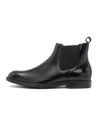 RYLKO Ghete Chelsea de piele - Negru