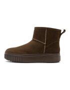 RYLKO Ghete flatform de piele intoarsa cu captuseala de blana sintetica