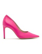 RYLKO Pantofi de piele cu toc stiletto Daga - Fucsia
