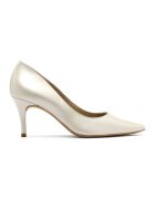 RYLKO Pantofi de piele cu toc stiletto Ofelia - Crem