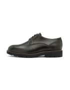 RYLKO Pantofi derby de piele Harry - Negru/Negru stins