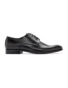 RYLKO Pantofi derby de piele Walter - Negru