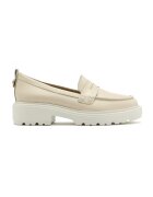 RYLKO Pantofi loafer de piele - Crem