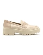RYLKO Pantofi loafer de piele cu aspect masiv - Bej