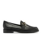 RYLKO Pantofi loafer de piele cu detalii de lant - Auriu/Negru